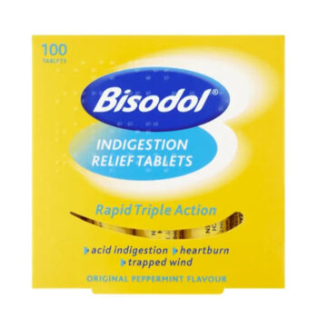 Bisodol Indigestion Relief 100 Tablets