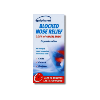 Galpharm Blocked Nose Relief Spray 15ml