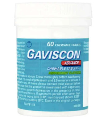 Gaviscon Advance 60 Tablets