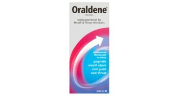Oraldene Medicated Mouthwash 200ml