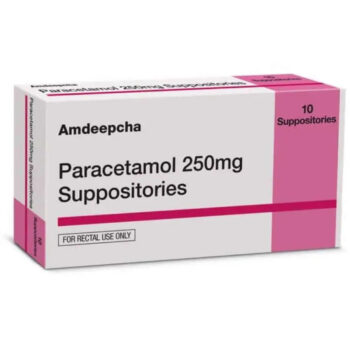 Paracetamol Suppositories 250mg 10  Suppositories