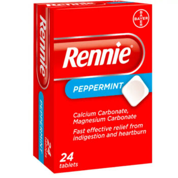 Rennie Peppermint – 24 Tablets