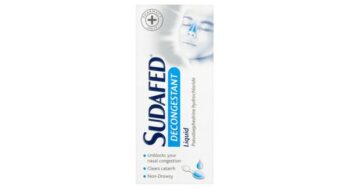 Sudafed Decongestant Liquid 100ml